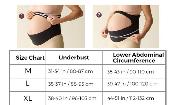 حزام دعم البطن للحوامل