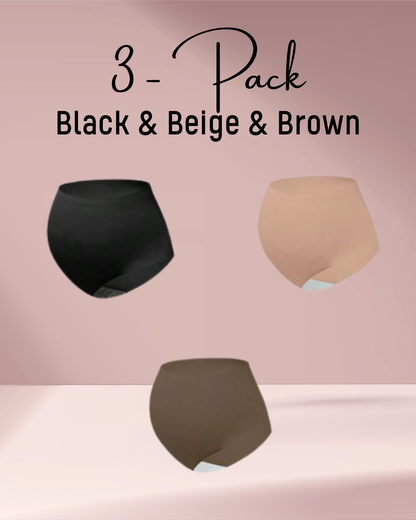 ملابس داخلية للحوامل بدون خياطة - عبوة من 3 قطع